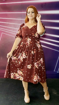 Vestido Chega de Saudade na internet