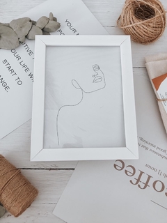 Cuadro Blanco 15x20