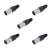 Kit com 5 Conectores XLR M.L 641314 - MXT