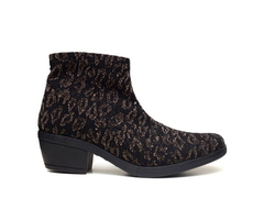 Botineta Hollywood leopardo