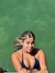 Biquíni azul texturizado - Vanilla Bikini