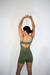 Macaquinho fitness verde - comprar online