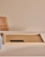 Bandeja em MDF e PU com Vidro - comprar online