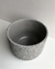 Cachepot Cinza em Cimento Texturizado - Toque Decor