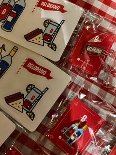 Pin + Plancha Calco Belgrano - comprar online