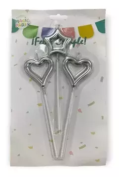 VELA ESTRELLA CORAZÓN X 3