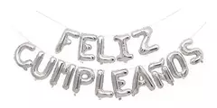 Globo Metalizado Feliz Cumpleaños. - comprar online