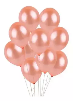 Globos Balloon Up Látex 9 Pulgadas X 10 Pcs - Azul Clarito