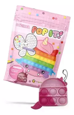 Libro Para Colorear Pop it - Azul Clarito