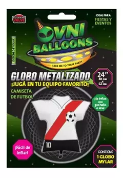 Imagen de GLOBO METALIZADO CAMISETA DE FUTBOL