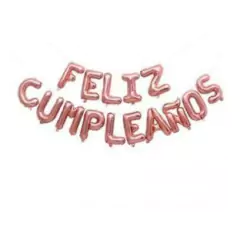 Globo Metalizado Feliz Cumpleaños. en internet