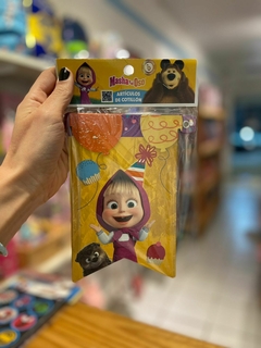 Banderines cumpleaños infantiles - Azul Clarito