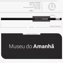 Lápis Museu do Amanhã - Clássico - loja online