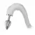 Plug de Metal Rabo de Raposa 40cm - Tamanho P - comprar online