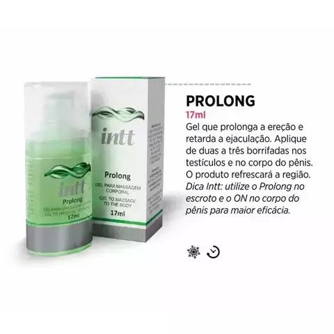 Prolong Prolongador de Ereção 17ml - Intt