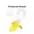 Vibrador estimulador em formato de banana na internet