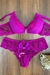 CONJUNTO COM ARO INTEIRO EM RENDA E TULE DETALHE COM PINGENTE ENTREBOJO CALCINHA FIO EM RENDA E DETALHES DE TULE