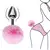 Kit Coelha - Plug Pompom, Tiara Coelha, Grampos para os Seios e Laço na internet