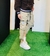 CALÇA MASCULINA BRANCA CARGO PANTS na internet