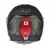 Casco Rebatible MAC 908 Rock Albarn Negro / Rojo / Mate - tienda online