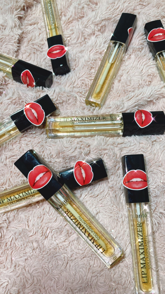 Labial con colágeno activo