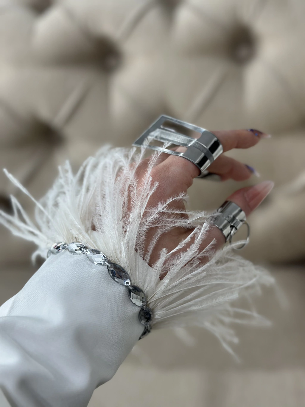 anillo granate