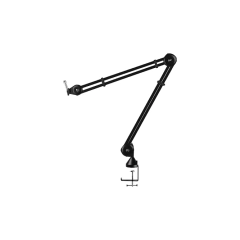 Braço articulado clean 104cm para microfone de até 2kg