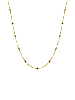 Colar bolinhas banhada a Ouro 18k - MLA semijoias