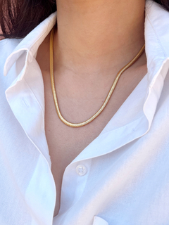 Colar fio alemão banhado a Ouro 18k