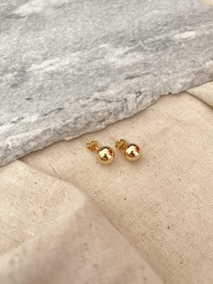 Brinco bola G banhado a Ouro 18k - comprar online