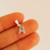 Dijes letras cristales blancos - Saloaccesorios