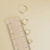 Argollita fina clásica con cierre piercing 1cm de plata 925 - comprar online