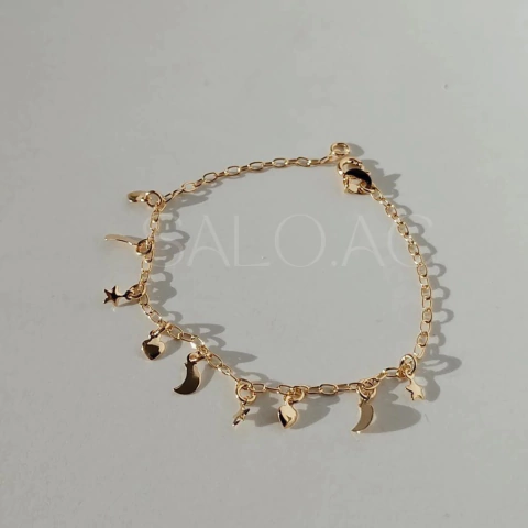 Pulsera dijes del cielo