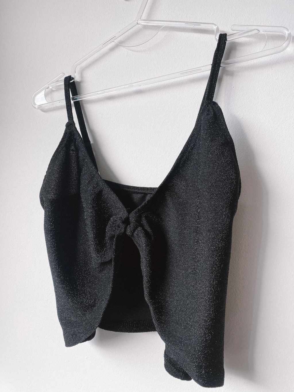 TOP LUREX BLACK