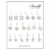 Ganchos Plasticos Artesanal x12 Blancos - comprar online