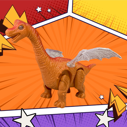 Dinosaurio a Pila 29Cm