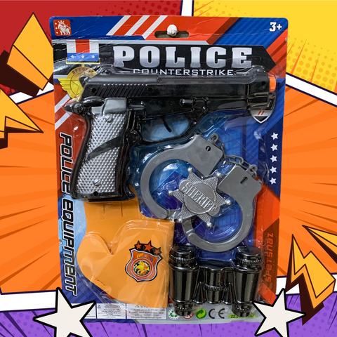 Juego Policia 31Cm