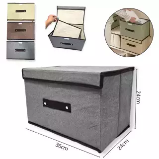 Caja Plegable de Tela - comprar online