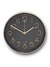 Reloj Pared Fondo Negro 25cm en internet