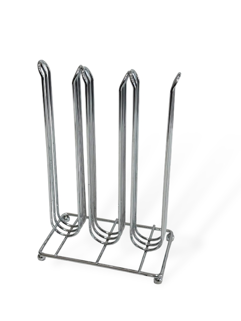 Porta Cápsulas Café X36 Cromado Base Rectangular