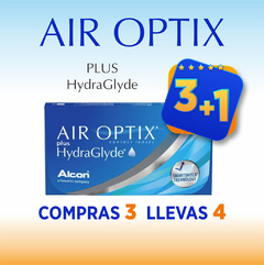 AIR OPTIX PLUS HYDRAGLYDE 3+1