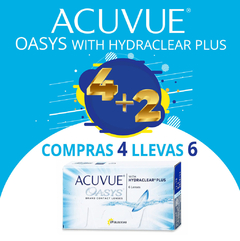 OASYS WITH HYDRACLEAR PLUS 4+2 - comprar online
