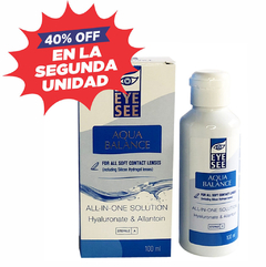EYE SEE - AQUA BALANCE MULTIACCION HYALURONATE 100 ML - 2da UNIDAD 40% OFF