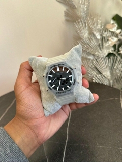 Casio G-Shock GA-2100-1A1 Ana-Digi blanco