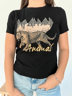 remera leppard animal en internet