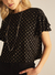 CAMISETA SOMMER P PRETO/DOURADO na internet
