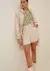 T-Shirt Morena Rosa Decote Redondo Estampada Verde