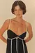 VESTIDO CROPPED RECORTES COM VIES na internet