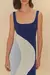 VESTIDO RECORTES PATCH CREPE - comprar online