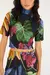 BLUSA CROPPED BANANA UVA - Harmonia Tudo Bem